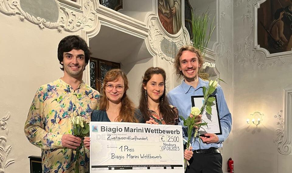 Success in Neuburg – 1st prize for the Daimona Ensemble